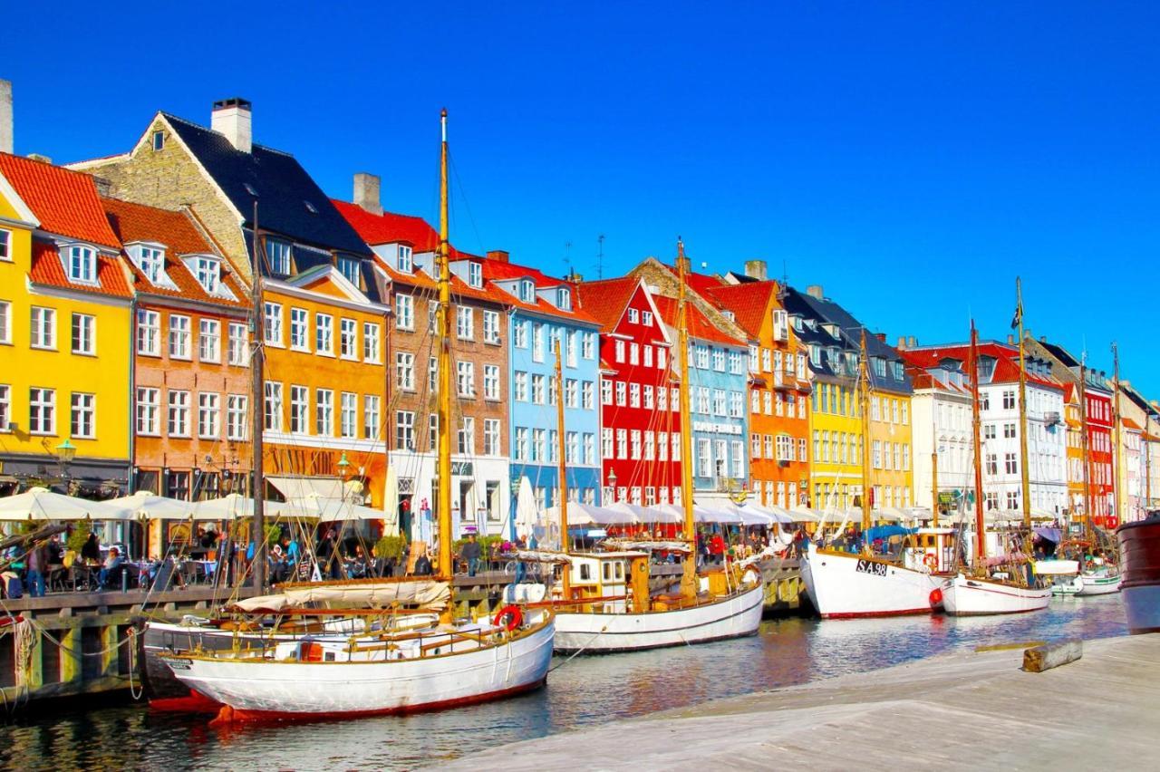 Central Copenhagen Apt With Balcony, Free Parking W Elevator Zewnętrze zdjęcie