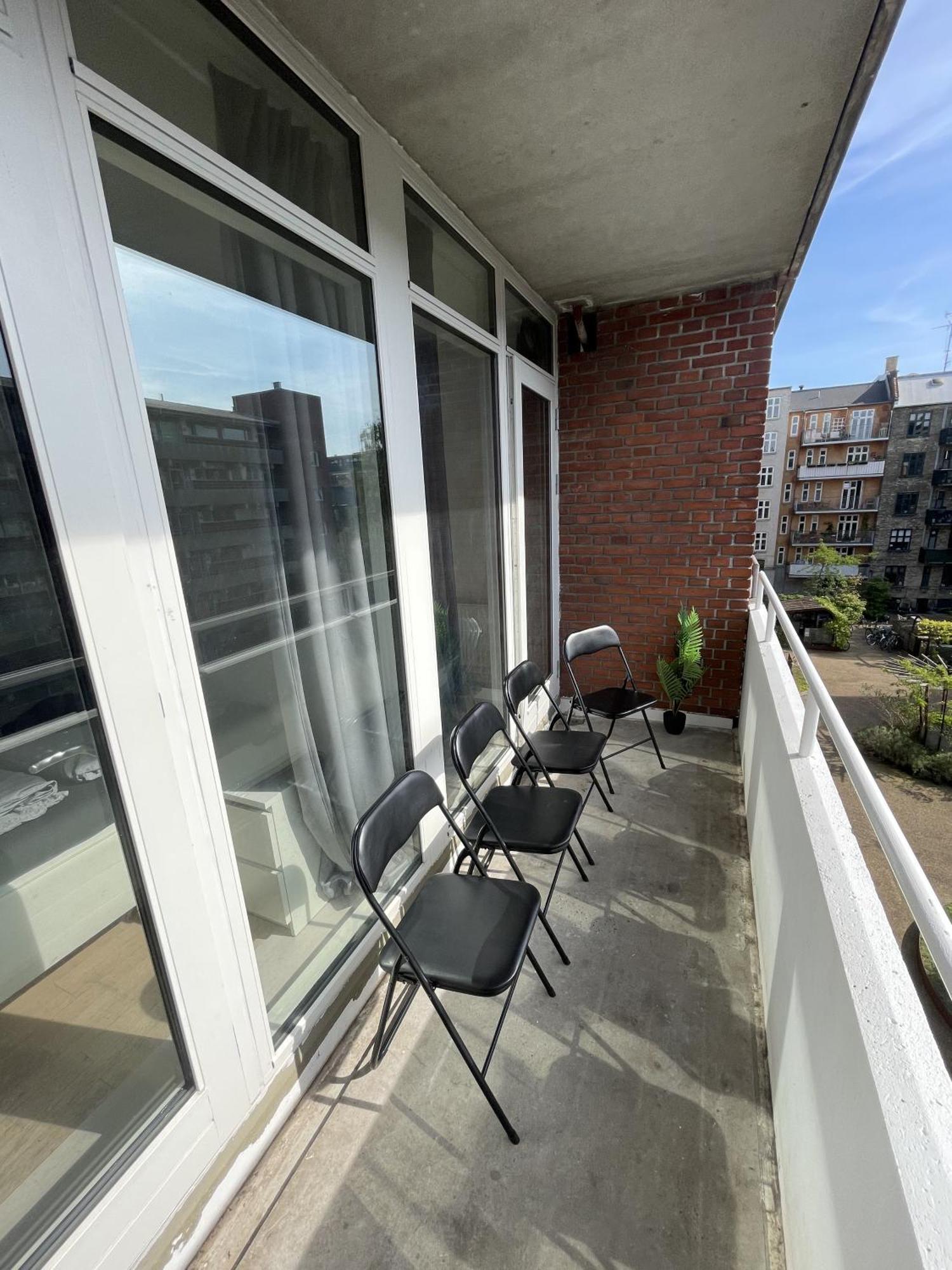 Central Copenhagen Apt With Balcony, Free Parking W Elevator Zewnętrze zdjęcie